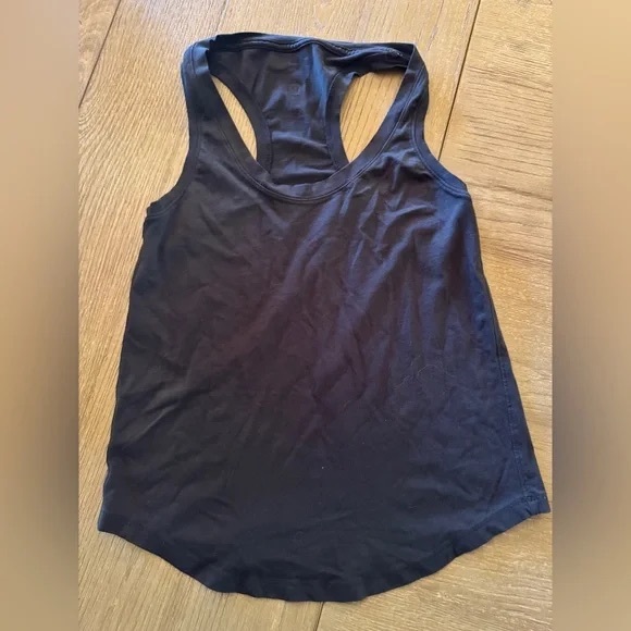 Tops - Black Racerback Tank Top